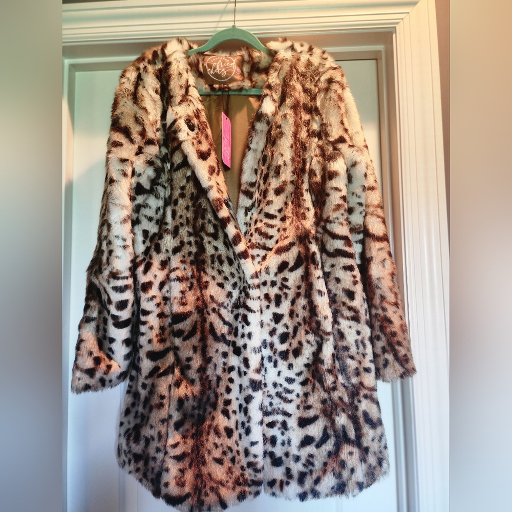 Fake fur jacket